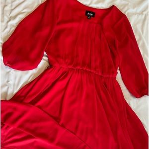 Fierce Red | Business Casual | Professional | Above-Knee Dress